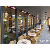 Victory HLWA30BG 38" Wall-Mounted in Outdoor Dining Area