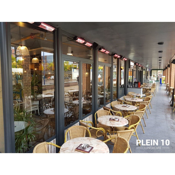 Victory HLWA30BG 38" Wall-Mounted in Outdoor Dining Area