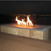 tiled gas fire pit made with warming trends rectangular fire pit kit