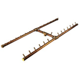 Warming Trends CFBH300 H-Style CROSSFIRE 42" Brass Gas Burner