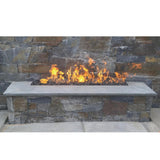 Warming Trends Linear CROSSFIRE™ Brass Burner with Lava Rocks
