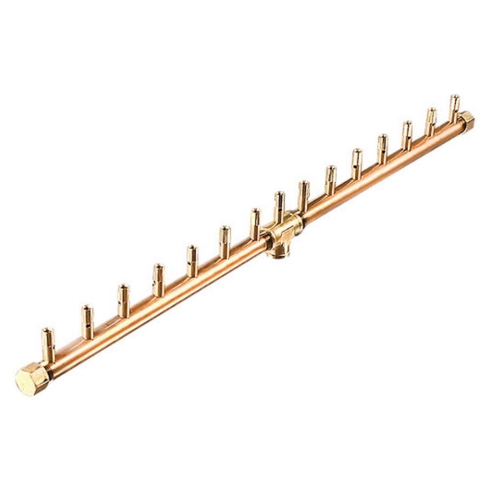 Warming Trends CFBL150 Linear CROSSFIRE™ 30" Brass Gas Burner