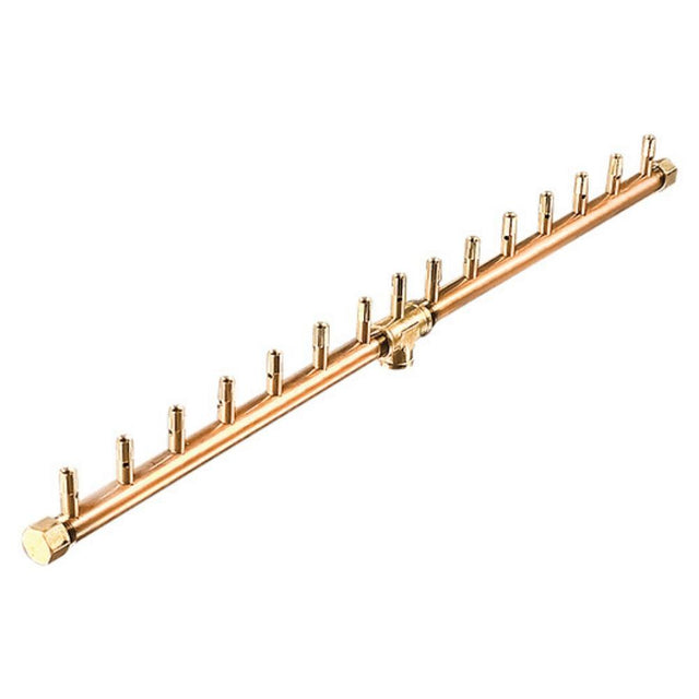 Warming Trends CFBL150 Linear CROSSFIRE™ 30" Brass Gas Burner