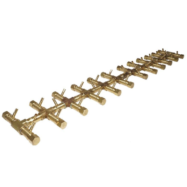 Warming Trends CFBT350 Tree-Style CROSSFIRE™ 52" Brass Gas Burner