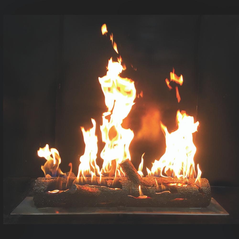 Warming Trends FireStorm 32-Inch Steel Gas Log