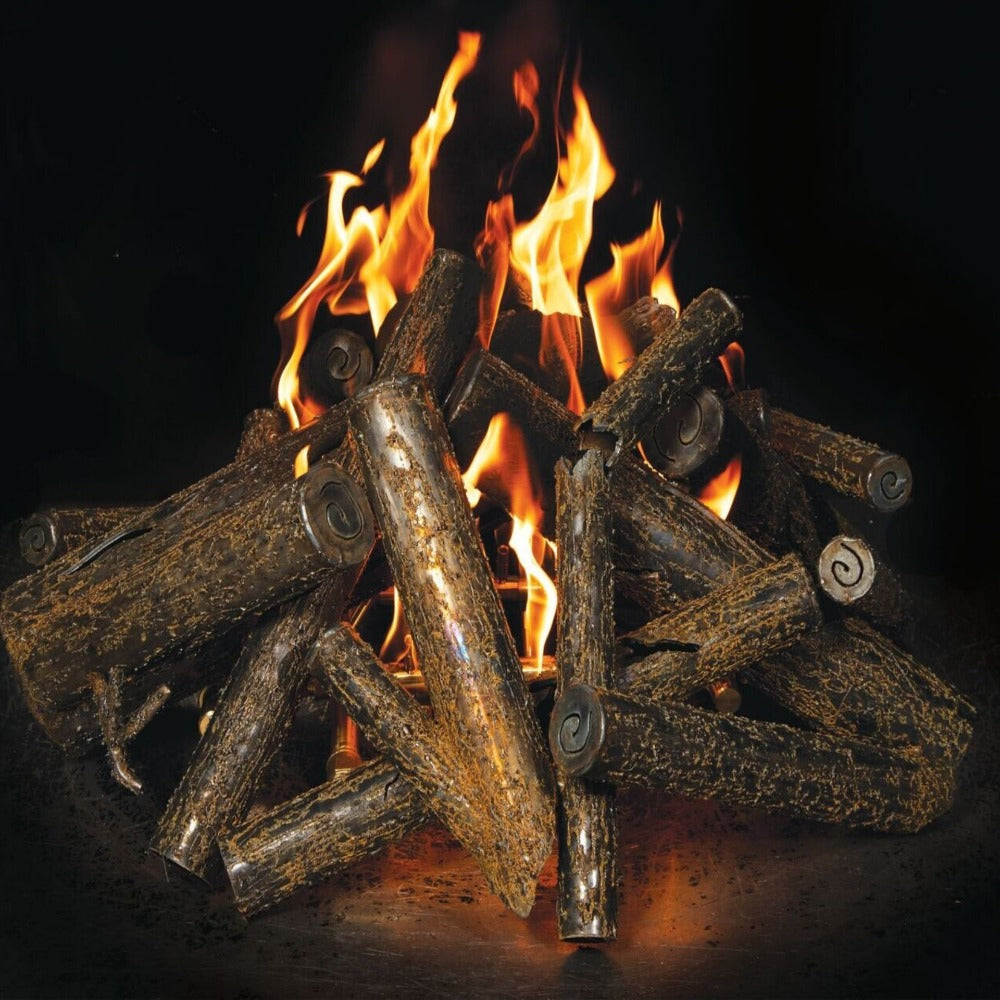 Warming Trends Steel Log Sets for Gas Fire Pits